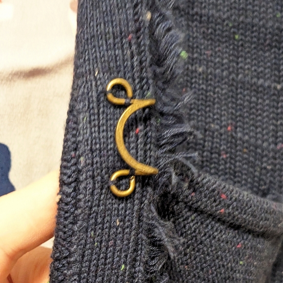 Cabi Knit Duchess Cardigan Blue Flecked Sweater size small like new condition - Picture 9 of 16